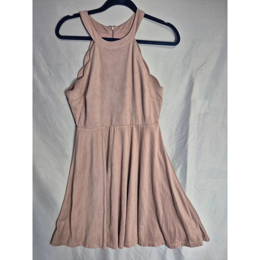Altar'd State Women's Medium Sleeveless Fit & Flare Dress Halter Neck
